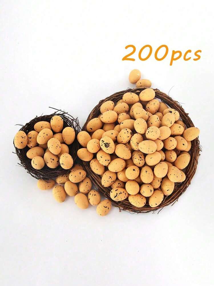 Bộ 50/100/200 quả trứng Phục Sinh mini nhiều màu sắc sống động như thật, trang trí nhà cửa mùa xuân, vòng hoa, vật trang trí trung tâm bàn tiệc, tiểu cảnh trang trí, thiết kế trứng chim mô phỏng sống động, đồ trang trí theo mùa, đồ dùng thủ công ngày lễ, đồ trang trí lễ hội. - Nhiều màu - Xem 17