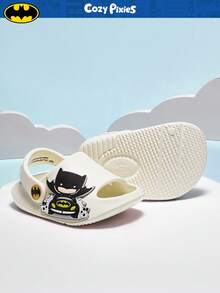 BATMAN X Cozy Pixies 1 Pair Cute Animal Pattern Breathable Non-Slip Outdoor Infant Sandals, Slip-On Baby Casual Shoes - Beige - View 9