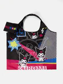 HELLO KITTY AND FRIENDS | SHEIN Tas Tote Wanita Motif Kartun Tahan Air Kapasitas Besar - grafiti - View 5