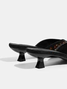 CUCCOO TILAWA Ladies, Spike Buckles, High Heels. - Black - View 5