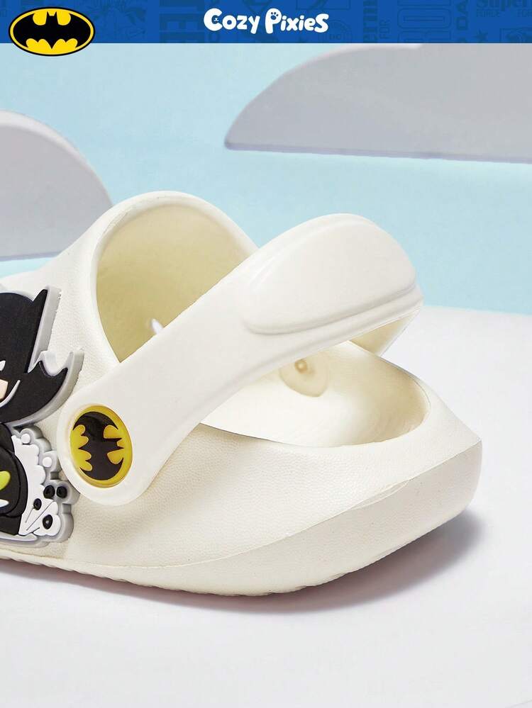 BATMAN X Cozy Pixies 1 Pair Cute Animal Pattern Breathable Non-Slip Outdoor Infant Sandals, Slip-On Baby Casual Shoes - Beige - View 7