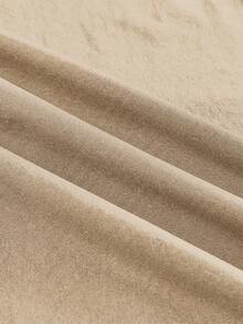 AXEPEAK 男士针织休闲日常宽松短袖拼接T恤 - 彩色 - 查看 5