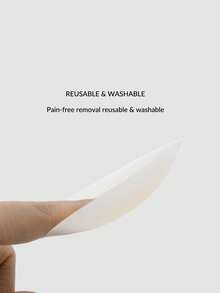 SHAPORA 5 Pairs Women's Adhesive Bras, Suitable For Daily Wear - Apricot - View 4