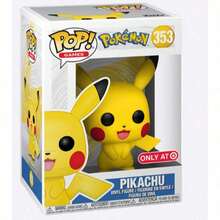 Funko Vinyl Figure, Pokemon Pikachu Collectible With Window Box Display, No. 353, Retail Exclusive "Only At" Sticker Style - 1PC - View 7