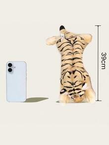 MINKOJA 仿真草原动物毛绒玩具狮子豹子老虎填充动物柔软大型动物毛绒玩偶栩栩如生的草原森林动物造型，是野生动物爱好者的完美礼物，也是创意桌面床头装饰品。 - 彩色 - 查看 3