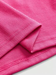 ROMWE Grunge Punk Women's Casual Versatile Daily Wear Musical Note Pattern Camisole Top - Pink - View 4