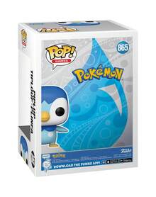 Figura de vinilo coleccionable Funko Pop Games de Pokémon Piplup #865, diseño adorable de pingüino, figura decorativa de 3.75 pulgadas en caja con ventana, regalo para coleccionistas y fans - 1PC - Ver 6