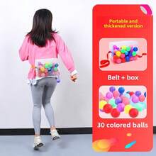 30个公鸡蛋摇晃球盒团队拓展活动趣味年会团队建设游戏道具幼儿园户外 - 彩色 - 查看 12