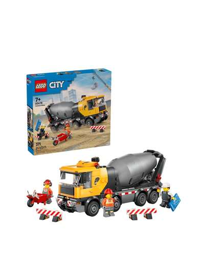 LEGO City Cement Mixer Kids 7Years+ 60478
