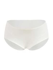 孕妇蕾丝罗纹休闲舒适三角裤 - 粉色 - 查看 4