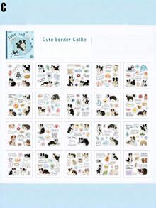 Plush Self-Healing Stickers, Pet Journal Sticker Book, Sticker Book, Cute Sticker Booklet. - suit - View 13