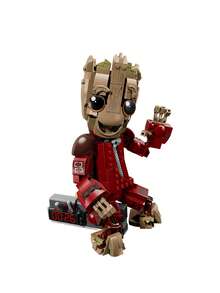 LEGO Marvel Ravager Jumpsuit Groot Kids 10Years+ 76341 - Multicolor - View 2