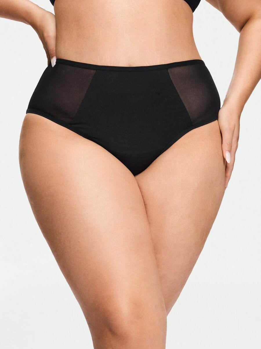 SHAPORA Bragas de talla grande - Negro - Ver 1