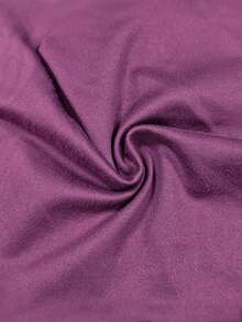 Rafferiza 女士优雅蕾丝拼接V领开衩修身鱼尾连衣裙 - 紫色 - 查看 4