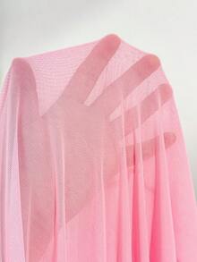 PetitDoll 三件套：蕾丝短袖上衣、性感侧开衩半裙、女士内衣套装 - 粉色 - 查看 6