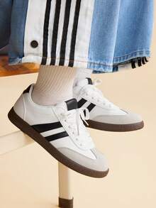 CUCCOO EASI Zapatos planos versátiles y de moda para mujer - Ceniza blanca 5 - Ver 1