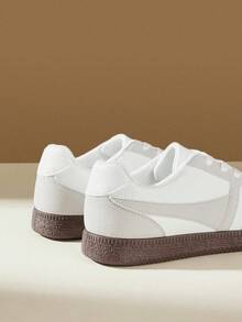 CUCCOO EASI Women's Casual Versatile Simple Commuter Shoes For Christmas - White ash 1 - View 5