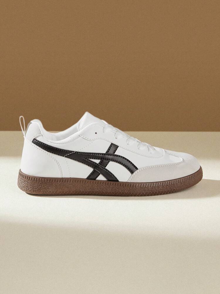 CUCCOO EASI Women's Casual Contrast Color Comfortable Sports Sneakers For Daily Wear For Christmas