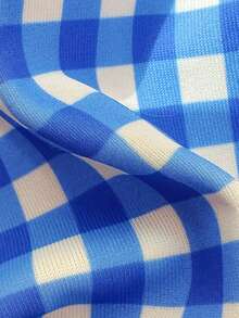 Swim Mod Women's Summer Random Print Halter Bikini Set - Multicolor - View 9