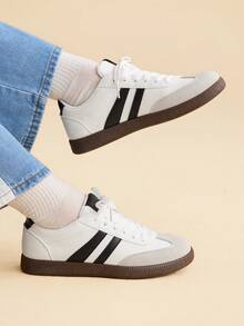 CUCCOO EASI Zapatos planos versátiles y de moda para mujer - Ceniza blanca 5 - Ver 9