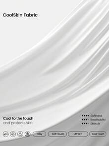 GLOWMODE Ace It Smooth Cooling Hip Length Slim Fit Contrast Piping Front Logo V-Neck Shirt Tennis Golf Pickleball Daily Casual Wear - White - View 4