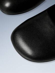 CUCCOO GRLICON Ladies, Strap, Trim, Flats - Black - View 5