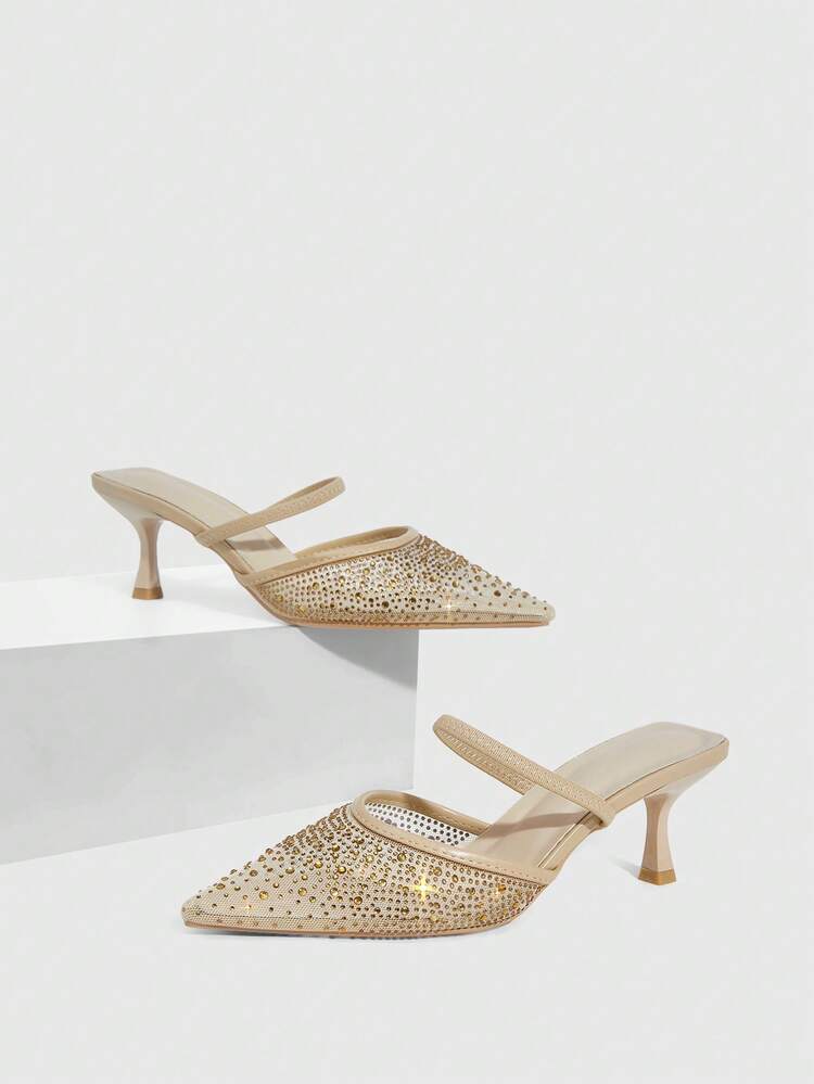 CUCCOO SZL Casual Commute Pointed Toe Stiletto Heel Women Pumps Spring Shoes