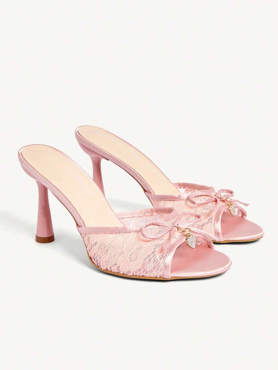 CUCCOO CHICEST Giày sandal cao gót dành cho nữ - Hồng - Xem 1