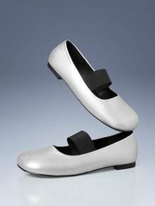 CUCCOO GRLICON Women Flats - Silver - View 3