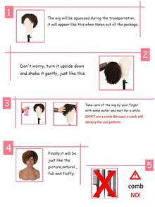 8 Inch Pixie Cut Wig Human Hair Short Bob Wigs For Women Natural Color Water Wave Human Hair Wig None Lace Front Wig With Full Machine Made Wig - Natural Black - View 8