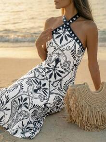 Vestidos largos para mujer - Multicolor - Ver 4