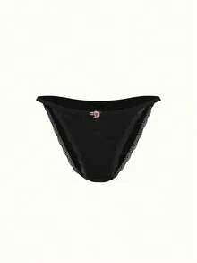 Bonmuse 5 条装 女式低腰纯色透气休闲运动比基尼内裤 - 彩色 - 查看 8