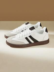 CUCCOO EASI Zapatos planos versátiles y de moda para mujer - Ceniza blanca 5 - Ver 3