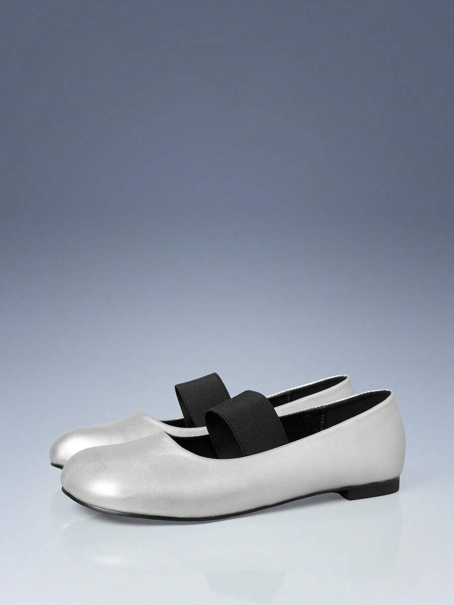 CUCCOO GRLICON Women Flats - Silver - View 1