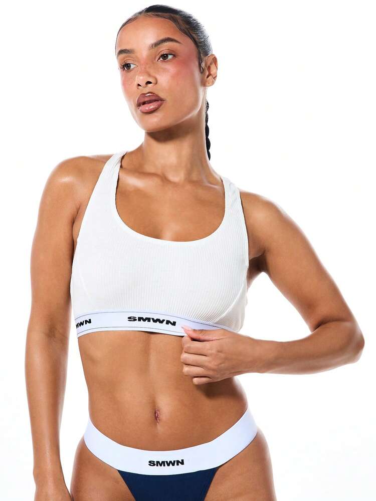 SUMWON WOMEN Thong With Contrast Waistband