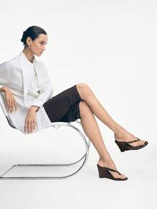 Mnmlis Women Platforms & Wedge Sandals - Chocolate Brown - View 3