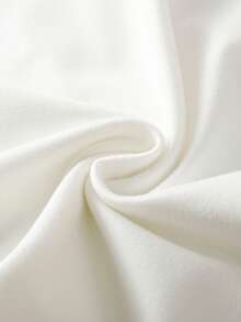 EMERY ROSE Women's Solid Color Contrast Lace Fitted Camisole - White - View 7