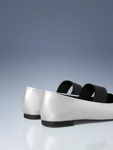 CUCCOO GRLICON Women Flats - Silver - View 4