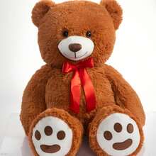 POKOJA LAND Gấu bông Teddy mềm mại đáng yêu - Món quà hoàn hảo cho bé trai và bé gái nhân dịp sinh nhật, Giáng sinh. - Nhiều màu - Xem 26