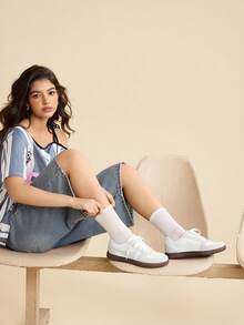 CUCCOO EASI Women's Casual Versatile Simple Commuter Shoes For Christmas - White ash 1 - View 8