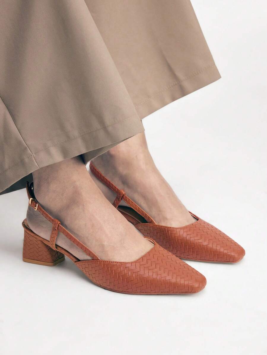 Mnmlis Women Pumps - Mocha Brown - View 1