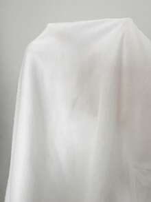 SHEIN EZwear 夏季休闲白色针织刺绣连体衣 - 白色 - 查看 8