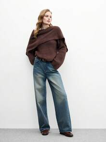 CUCCOO BIZCHIC 女士休闲百搭时尚平底鞋 - 巧克力棕 - 查看 8