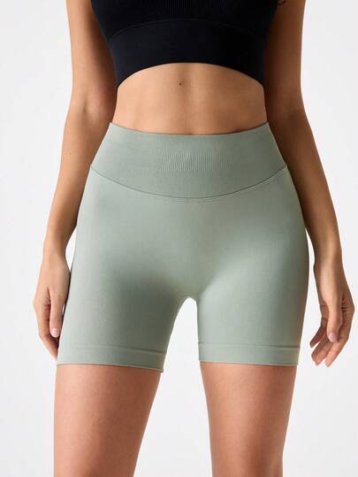 Perfect Y2K Style Dopamine Shorts, Made Of Super Stretchy Fabric To Sculpt Curves And Lift Buttocks. 90% Premium Nylon, 10% Elastane. Fashionable And Versatile, Suitable For Daily Wear, Sports, Fitness And Yoga. Plus Size High Waist Tummy Control Shorts - Hidden Butt Lifting Design, Skin-Tight Fit.