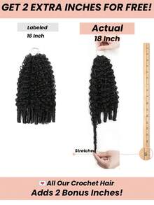Boho Braids Tóc giả móc sợi xoăn kiểu Miến Điện 100% tóc người 50/150/250g không thắt nút, đã được tách sẵn, nhẹ, có thể tái sử dụng, tóc nối Remy với kiểu xoắn ốc dành cho nữ, màu đen tự nhiên. - Natural Black - Xem 6