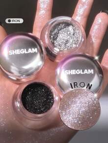 SHEGLAM Rare Metals 單色閃粉眼影-Iron 品牌 美容 化妝 化妝品 適合女性與女孩 完美搭配夏季春季 Y2K 時尚 流行 生日 母親節禮物 假期 派對準備就緒 最佳顏色 - Iron - 查看 1