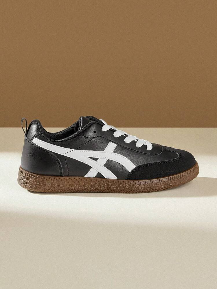 CUCCOO EASI Women's Casual Contrast Color Comfortable Sports Sneakers For Daily Wear For Christmas