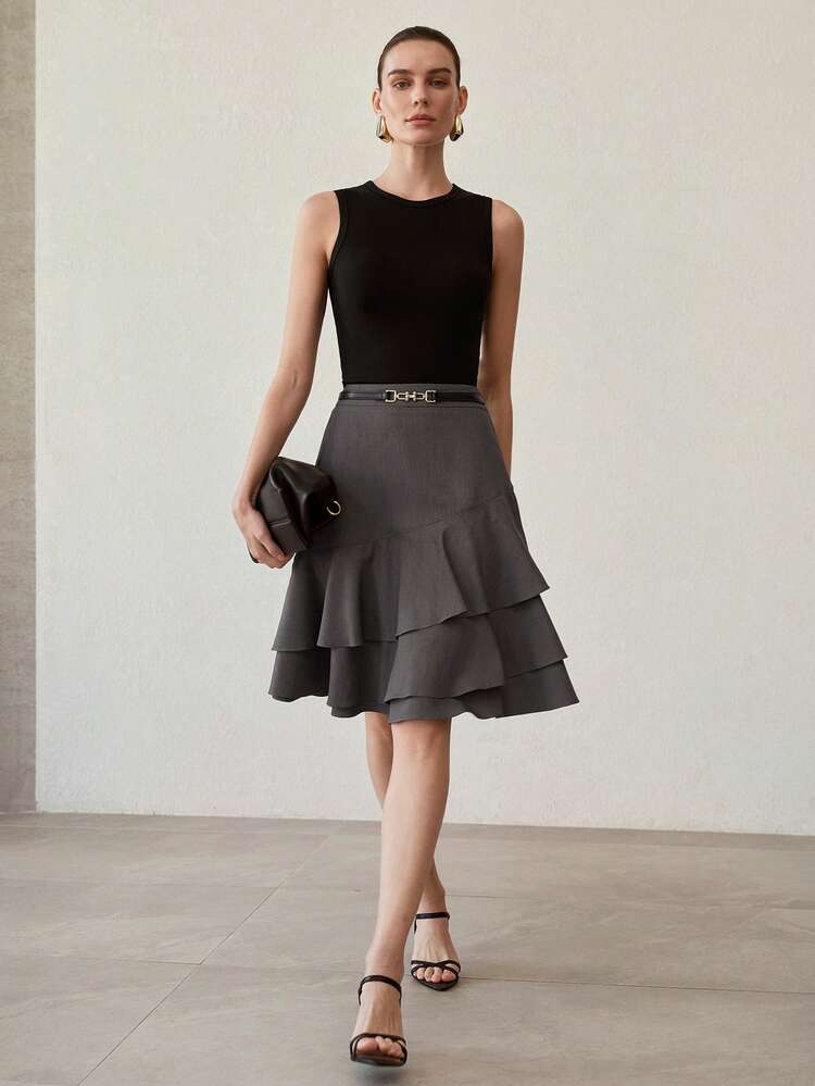 ROUND NECK SLIM FIT TANK TOP