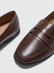 CUCCOO BIZCHIC 女士休闲百搭时尚平底鞋 - 巧克力棕 - 查看 10