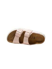 Birkenstock Women's Flat Sandals Durable Cushioned Quick-Dry Vacation Weekend Travel 1029110 - Light Rose - View 4